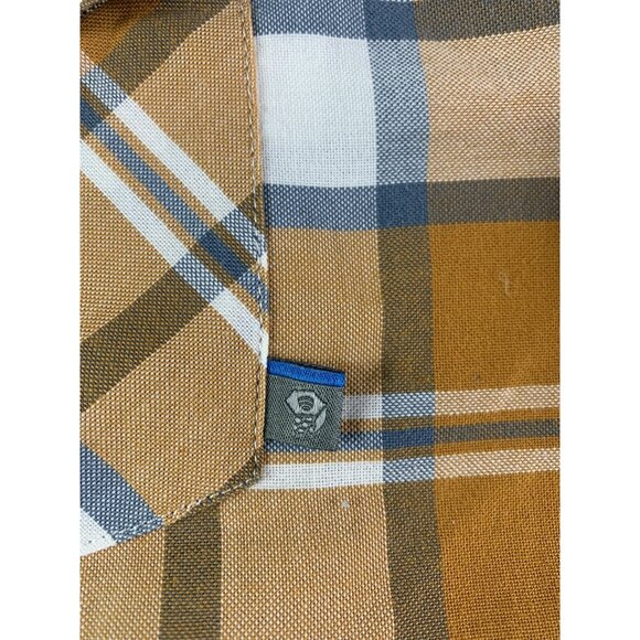 Mountain Hard Wear Mens Short Sleeve Plaid Button Up Shirt Size M Multicolor - Picture 3 of 10